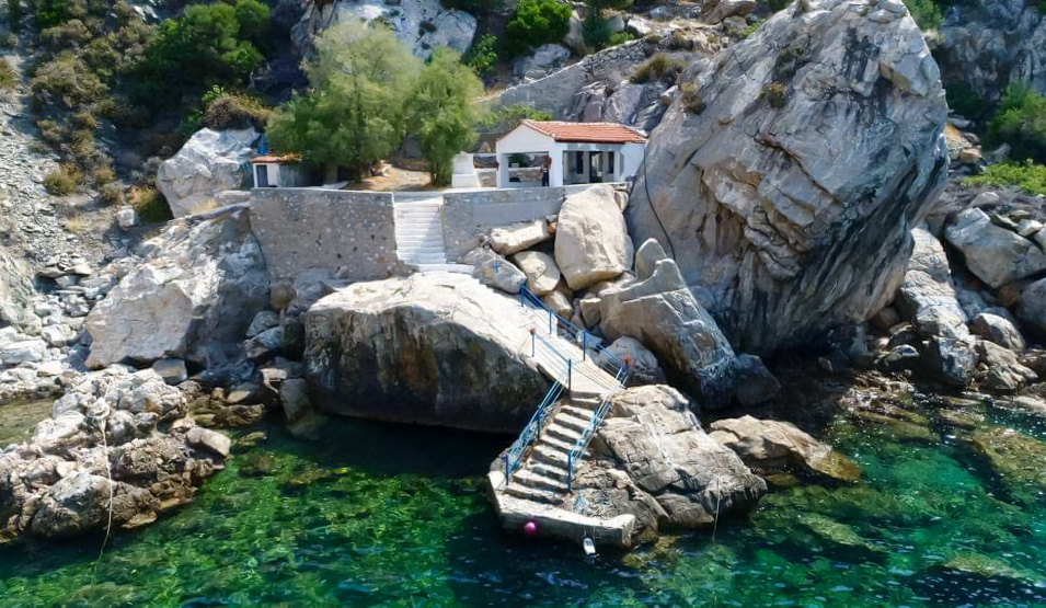 Εμπειρία στη Λέσβο με σκάφος στην Παναγιά Κρυφτή