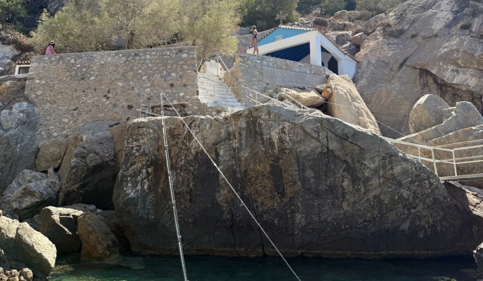 Panagia Kryfti Lesvos Island