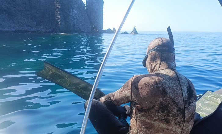 Spearfishing in Lesvos
